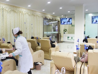 泰安京泰和醫(yī)院輸液室